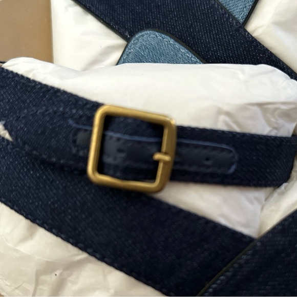 Coach Nettie Denim Clog Sandal Size 9 - Picture 12 of 12